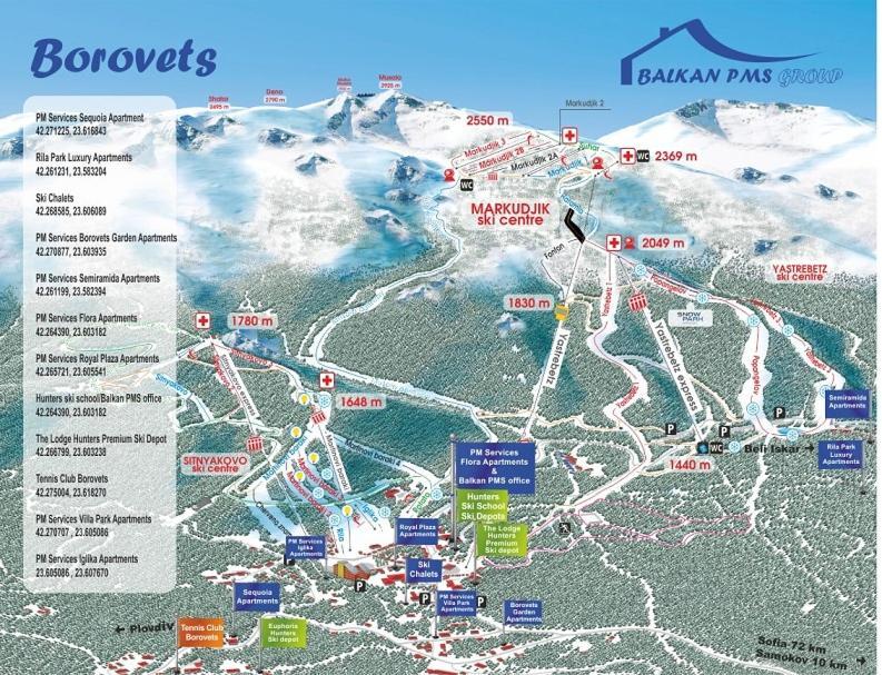 Charming One Bed Apartment 423 In Main Flora Building Borovets Exterior foto